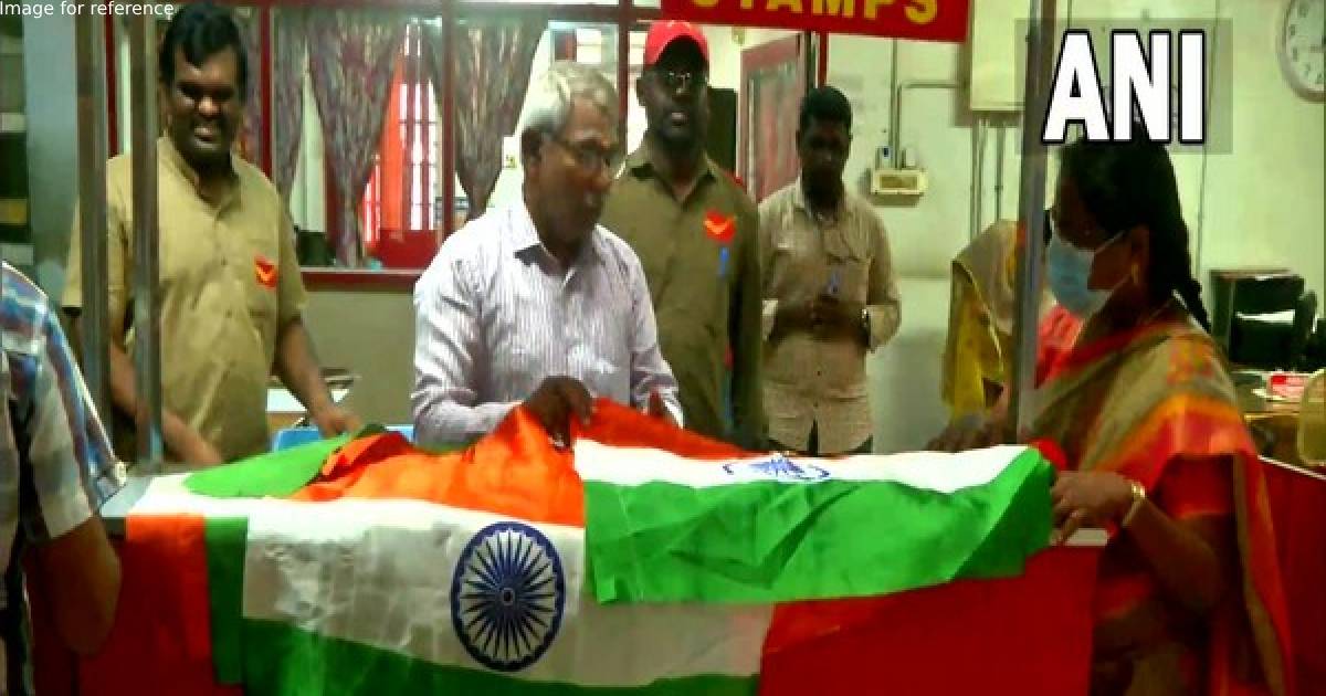 TN: Post offices in Coimbatore start selling national flag for 'Har Ghar Tiranga campaign'